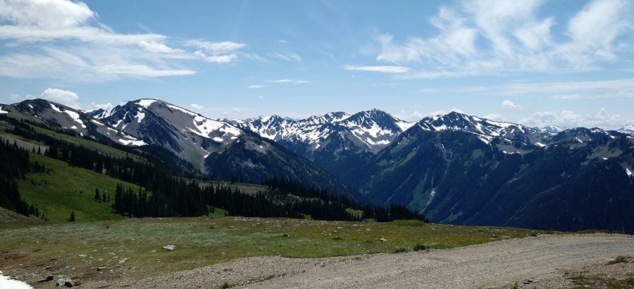Obstruction Point Road Obstruction Point Road